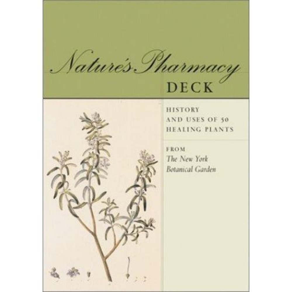 Nature's Pharmacy‎ Deck: History and Uses of 50 Healing Plants - VERY GOOD